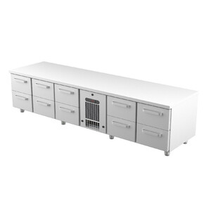 Grillkylbänk VLG 24010 | 10 lådor