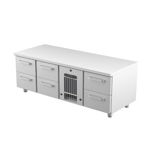 Grillkylbänk VLG 1606 | 6 lådor