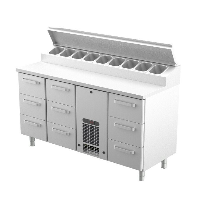 Kylbänk / pizzabänk KLE 1609